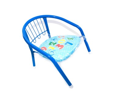 Dječja stolica Zvučna Kiddie metalna, plava