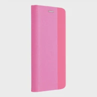 OEM Preklopna maska Book Sensitive za Xiaomi Redmi Note 14 5G, roza 