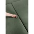 BONAMI SELECTION Zelena sklopiva kutna garnitura od bouclé tkanine (s lijevim kutom) Quinoa, 255x162x91 cm