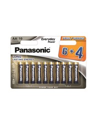 PANASONIC Baterije LR6EPS/10BW 6+4F Alkal. Everyday Power