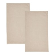 CATHERINE LANSFIELD Bež brzosušeći/od frotira pamučni ručnici u setu 2 kom 90x140 cm Quick Dry