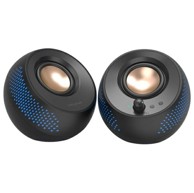 CREATIVE Računalni zvučnici Pebble X, 2.0, USB-C, RGB osvjetljenje