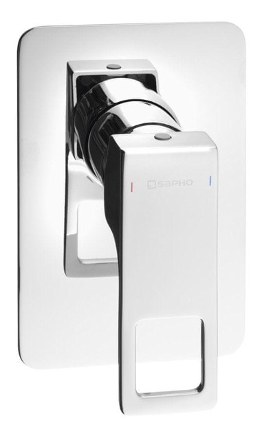 SAPHO Ugradbena miješalica za tuš FORATA, 1 izlaz, krom