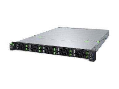 FUJITSU PRIMERGY RX1330 M6 1U rack poslužitelj, Intel Xeon 6369P, 64 GB DDR5 ECC, 4 x 1,92 TB SSD, PRAID EP3252-8i, 2 x 500 W