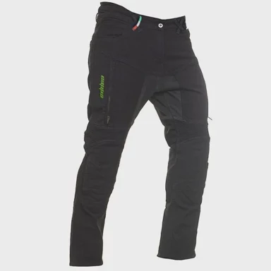 CAPPA RACING Muške motociklističke traperice Ricardo, kevlar, crne 32/32, M