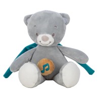 FREE 2 PLAY plišana igračka na povlačenje MEDVJEDIĆ MAX 21 cm