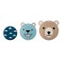 BLOOMINGVILLE MINI Set od 3 zidne dekoracije medvjedić