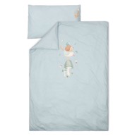 LITTLE DUTCH Posteljina Denim Blue 100x140