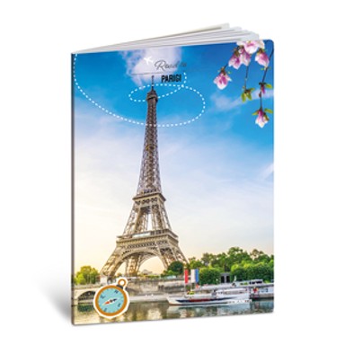 BLASETTI Bilježnica Scuola Road, A4 kvadratići, 38 listova, meki uvez