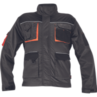 CERVA Radna jakna Beerze, tamno siva, 46