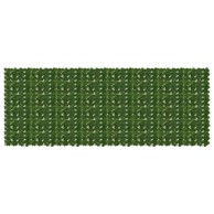 Zaslon za balkon s lišćem 400x150 cm, zelena