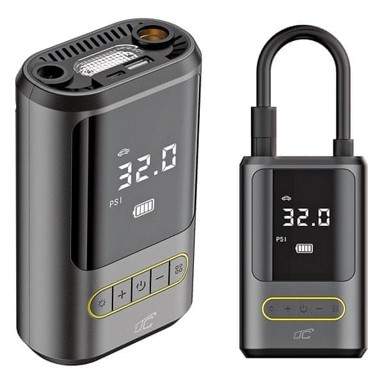 LTC Prijenosni kompresor s LCD zaslonom, 2x2000mAh baterije i USB-C punjenjem
