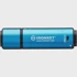 KINGSTON USB stick IronKey Vault Privacy 50 256 GB svjetloplavi/crni USB-C 3.2 Gen 1