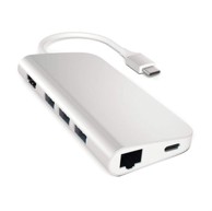 SATECHI Docking stanica Aluminium Multi-Port Adapter, srebrni