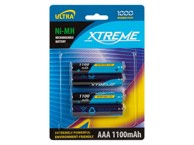 BLOW Punjive baterije Xtreme AAA R3 Ni-MH 1100 mAh, 4 kom