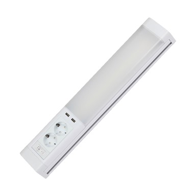 Dekorativna svjetiljka LED 2x230V/2xUSB 10W