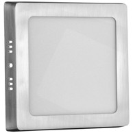 VIDE Plafonjera LED, 12W, 950 lm, 4000K, IP20 - ACSMNW-S-12W-ALU-SN 19364