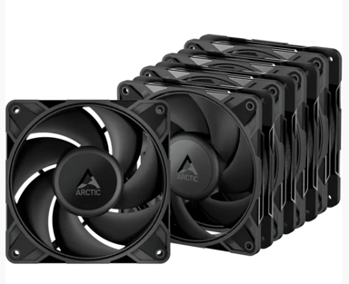 ARCTIC Ventilator P12 Pro LN 120 mm pack 5, crni