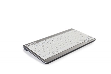 BAKKERELKHUIZEN Tipkovnica UltraBoard 950 Wireless Bluetooth QWERTY US engleski svijetlosiva/bijela