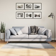 Tepih Iza kratka vlakna skandinavski izgled sivi 80x150 cm