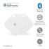 NEDIS Bluetooth lokator za ključeve, Apple Find My, Bluetooth 5.1, CR2032, 3 kom., bijeli