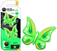 AROMA CAR Osvježivač zraka za auto FANCY SHAPES BUTTERFLY Lemon