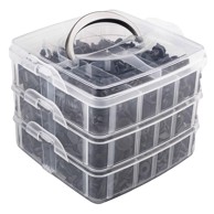 AMIO Set pričvrsnih kopči, kutija za odlaganje, 625 kom