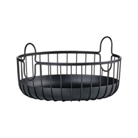 ZONE Metalna košara od žice ø 22x8 cm Inu 
