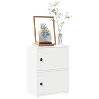 Regal za knjige bijeli 40x24x52 cm od konstruiranog drva