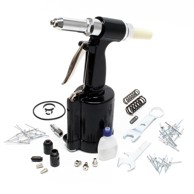 WILTEC Pneumatski pištolj za zakovice 2,4–4,8 mm, set s koferom