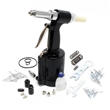 WILTEC Pneumatski pištolj za zakovice 2,4–4,8 mm, set s koferom