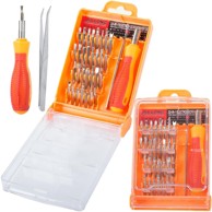 VERKGROUP Magnetski set bitova 32 dijela, crna