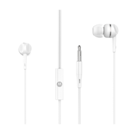 MOTOROLA Slušalice Pace 105, žičane, in-ear, USB-C, bijele