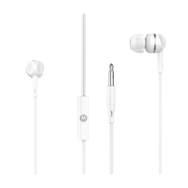 MOTOROLA Slušalice Pace 105, žičane, in-ear, USB-C, bijele