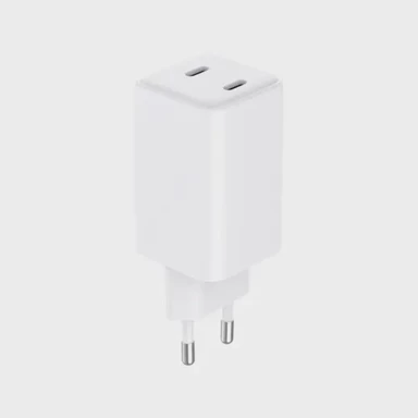 SANDBERG Punjač Dual USB-C, PD 65W, EU 