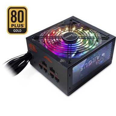 INTER-TECH Napajanje Argus RGB-750W CM II, 750W, 140mm vent., 80+ Gold