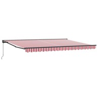 Tenda ručno sklopiva 5 x 3.5 m, crvena i bijela