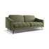 MAKAMII Zelena baršunasti sofa 202 cm Nalu, 202x95x80 cm