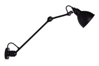 Dekorativna zidna rasvjeta Loft256W-1S, crna