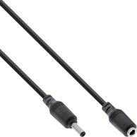 INLINE Kabel za napajanje 26801C, EIAJ-02 (4,0 x 1,7 mm), 1 m, crna