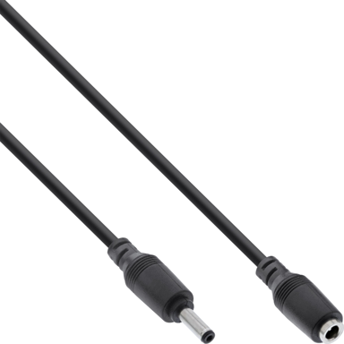 INLINE Kabel za napajanje 26801C, EIAJ-02 (4,0 x 1,7 mm), 1 m, crna