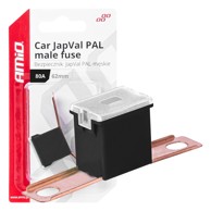 AMIO Auto osigurač JapVAL PAL muški 62mm 80A, 1 kom