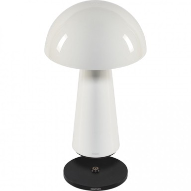 CENTURY Stolna lampa, LED, Coco, 1,5W, 2700K, 100 lumen, prigušiva, IP44, bijela