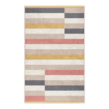 MILA HOME Periv tepih 60x100 cm Rosy Bandas