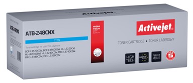 ACTIVEJET Toner ATB-248CNX, za Brother pisače, zamjena za Brother TN248XLC, Supreme, 2300 stranica, plavi