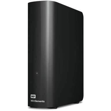 WESTERN DIGITAL Eksterni vrdi disk Elements Desktop Stationär 22TB, crna