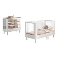 VIPACK Set dječjeg namještaja 2 kom od masivne bukve Forrest