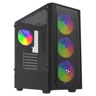 SAVIO Kućište Noctis Flow RGB X1, gaming