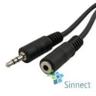 SINNECT Audio produžetak kabela RKPKA353, 3.5 mm, Stereo, M/Ž, 1.5 m