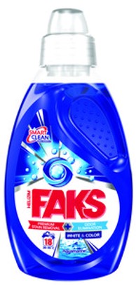 FAKS Gel White&Color Smart Clean, 18 pranja, 900 ml